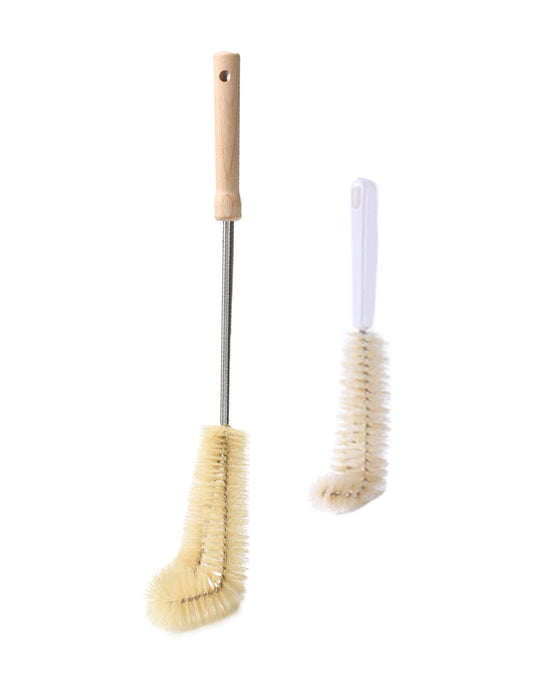 Household Wooden Bottle Cleaning Brush Extended Handle Cup Brush