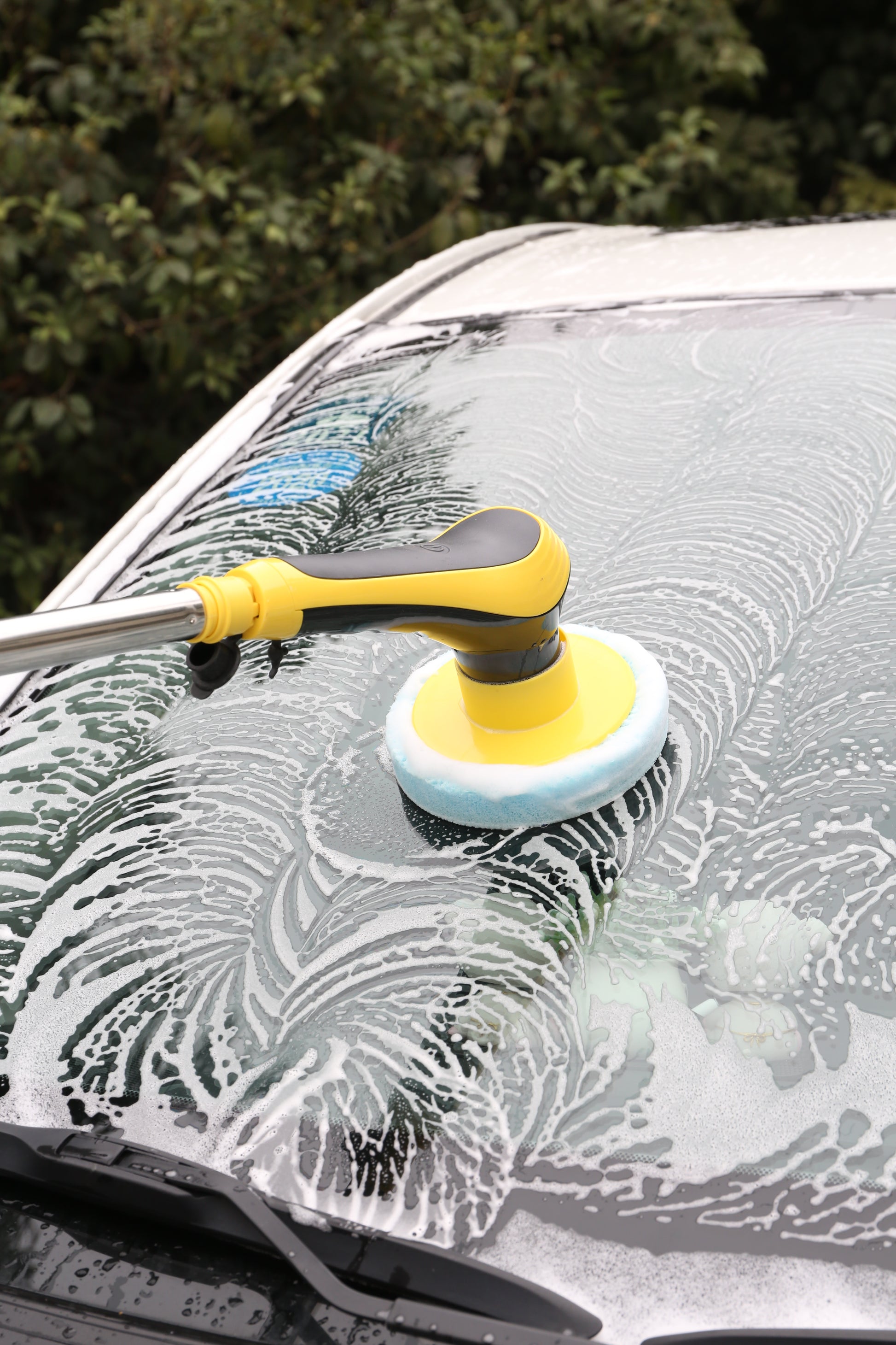 Car Wash Mop  Telescopic Rotating Soft Scrub Brush For Car Polish
